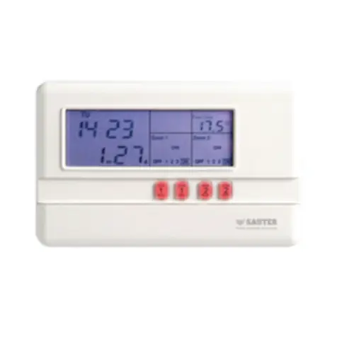 Boiler Time Clock 2 Channel (2 Zone Central Heating And Hot Water)