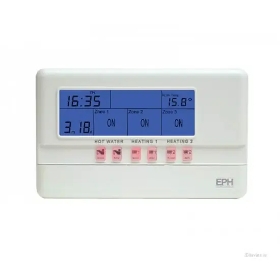 3 Channel (3 Zone) Boiler Time Clock Replaced