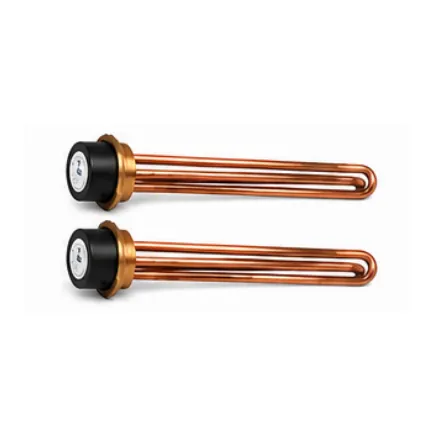 Standard copper dual side entry immersion elements